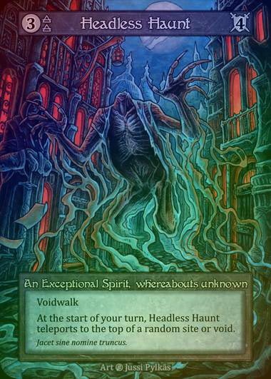 【FOIL】[Air] Headless Haunt [beta-Exceptional]